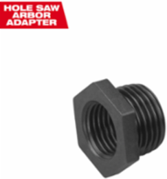 Hole Saw Arbor Adapter for 1-1/2 Inch Hole Saws, High Speed Steel