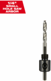 Small Thread Arbor 1/4 Inch Shank, 4.2 Inch Length, High Speed Steel