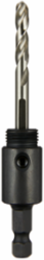 Large Thread Arbor 3/8 Inch Shank, 8 Inch Length, Hardened Steel