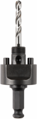 Large Thread Quick Change Arbor 7/16 Inch Shank, 8 Inch Length, Hardened Steel