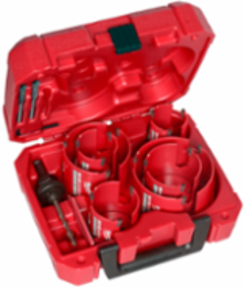 10PC BIG HAWG™ Kit with Carbide Teeth, 2-1/8 to 4-1/4 Inch Sizes