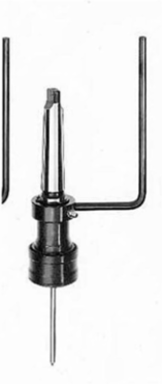 Steel Hawg® #3 Morse Taper Quick Change Arbor, 0.5 Inch Diameter, 14.5 Inch Length