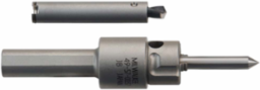 Centering Pin Arbor with Detachable Drill Cap, 0.5 Inch Chuck Size