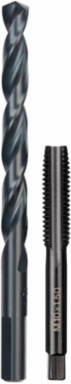 M10 x 1.5 mm High Carbon Steel Straight Flute Plug Tap & Drill Bit Set