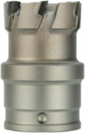 Quick Change 13/16 Inch Carbide Tipped Hole Cutter, 1/2 Inch Cutting Depth