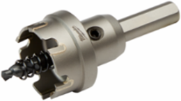 1-1/4 Inch One-Piece Carbide Hole Cutter with 3/8 Inch Chuck Size and 3/16 Inch Depth