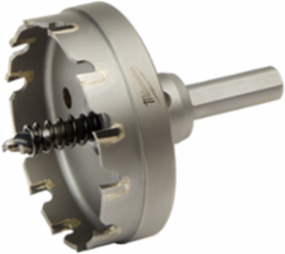 2-1/2 Inch One-Piece Carbide Cutter, 3/8 Inch Minimum Chuck Size, 0.1875 Inch Drilling Depth