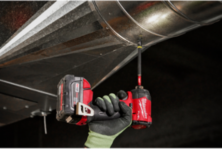 SHOCKWAVE Impact Duty 5/16 Inch x 6 Inch Magnetic Nut Driver, 1/4 Inch Hex