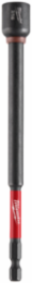 SHOCKWAVE Impact Duty 7/16 Inch x 6 Inch Magnetic Nut Driver, Alloy Steel