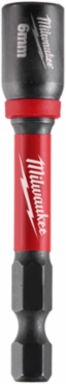 SHOCKWAVE Impact Duty Magnetic Nut Driver 6MM x 2-9/16 Inch, Alloy Steel