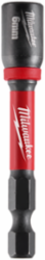 SHOCKWAVE Impact Duty Magnetic Nut Driver 6MM x 2-9/16 Inch, Alloy Steel