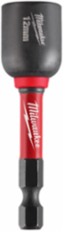 SHOCKWAVE Impact Duty 12MM Magnetic Nut Driver 2-9/16 Inch, 1/4 Inch Hex