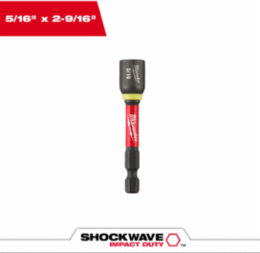SHOCKWAVE Impact Duty 5/16 Inch x 2-9/16 Inch Magnetic Nut Driver