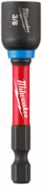 SHOCKWAVE 3/8 Inch x 2-9/16 Inch Magnetic Nut Driver, Alloy Steel