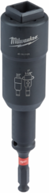 SHOCKWAVE Lineman's 3-in-1 Utility Socket, 1/2 Inch Drive, 3 Inch Length