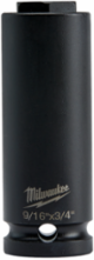 SHOCKWAVETM Impact Duty 9/16 Inch & 3/4 Inch 2-in-1 Socket, 6PT Design