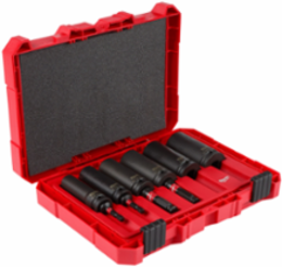 10PC Shockwave™ Impact Duty Lineman's 2-in-1 12PT Socket Set, 1/2 Inch Drive