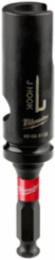 SHOCKWAVE™ Impact Duty Lineman's J Hook Socket, 7/16 Inch, 1/2 Inch Drive