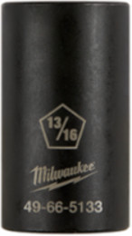 SHOCKWAVE Impact Duty 13/16 Inch Penta Socket with 1/2 Inch Drive