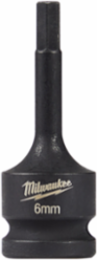 SHOCKWAVE Impact Duty 1/2 Inch Drive 6MM Hex Bit Socket
