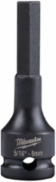 SHOCKWAVE Impact Duty 5/16 Inch 3/8 Inch Drive Hex Bit Socket