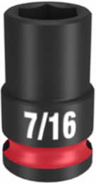 SHOCKWAVE Impact Duty 3/8 Inch Drive 7/16 Inch 6 Point Socket