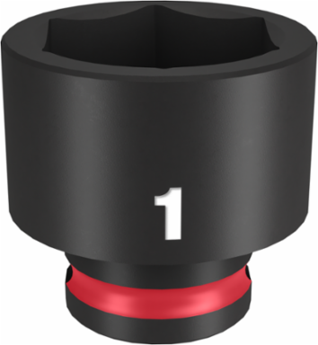 SHOCKWAVE Impact Duty 3/8 Inch Drive 1 Inch 6 Point Socket