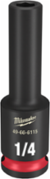 SHOCKWAVE Impact Duty 3/8 Inch Drive 1/4 Inch Deep 6-Point Socket