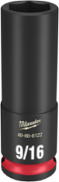 SHOCKWAVE Impact Duty 3/8 Inch Drive 9/16 Inch Deep 6-Point Socket