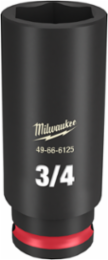 SHOCKWAVE Impact Duty 3/8 Inch Drive 3/4 Inch Deep 6 Point Socket