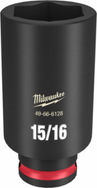 SHOCKWAVE Impact Duty 3/8 Inch Drive 15/16 Inch Deep Socket, 6 Point, Forged Steel
