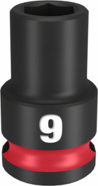 SHOCKWAVE Impact Duty 3/8 Inch Drive 9MM 6-Point Socket, Forged Steel