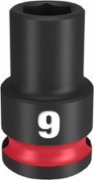 SHOCKWAVE Impact Duty 3/8 Inch Drive 9MM 6-Point Socket, Forged Steel