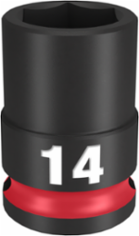 SHOCKWAVE Impact Duty 3/8 Inch Drive 14MM Standard 6 Point Socket, Forged Steel