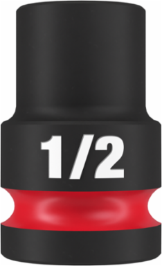 SHOCKWAVE Impact Duty 1/2 Inch Drive 6-Point Socket, Forged Steel