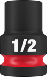SHOCKWAVE Impact Duty 1/2 Inch Drive 6-Point Socket, Forged Steel