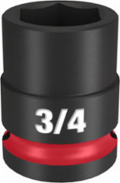 SHOCKWAVE Impact Duty 1/2 Inch Drive 3/4 Inch 6 Point Socket
