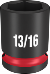 SHOCKWAVE Impact Duty 1/2 Inch Drive 13/16 Inch 6 Point Socket, Forged Steel