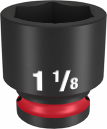 SHOCKWAVE 1/2 Inch Drive 1-1/8 Inch 6 Point Impact Socket