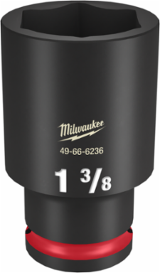 SHOCKWAVE Impact Duty 1/2 Inch Drive Deep Socket 1-3/8 Inch 6 Point