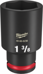 SHOCKWAVE Impact Duty 1/2 Inch Drive Deep Socket 1-3/8 Inch 6 Point