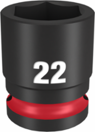 SHOCKWAVE Impact Duty 1/2 Inch Drive 22MM 6 Point Socket, Forged Steel