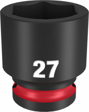SHOCKWAVE Impact Duty 1/2 Inch Drive 27MM 6-Point Socket