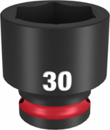 SHOCKWAVE Impact Duty 1/2 Inch Drive 30MM 6-Point Socket, Forged Steel