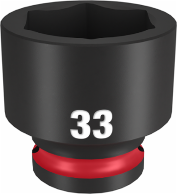 SHOCKWAVE Impact Duty 1/2 Inch Drive 33MM Standard 6 Point Socket