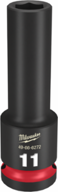 SHOCKWAVE Impact Duty 1/2 Inch Drive 11MM Deep 6 Point Socket