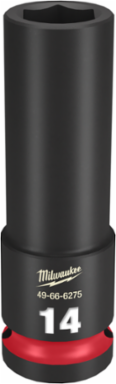SHOCKWAVE Impact Duty 1/2 Inch Drive 14MM Deep 6 Point Socket, Forged Steel