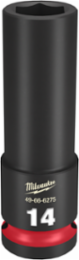 SHOCKWAVE Impact Duty 1/2 Inch Drive 14MM Deep 6 Point Socket, Forged Steel