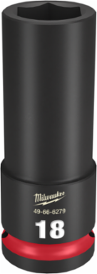 SHOCKWAVE Impact Duty 1/2 Inch Drive 18MM Deep 6 Point Socket