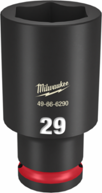 SHOCKWAVE Impact Duty 1/2 Inch Drive 29MM Deep 6 Point Socket, Forged Steel
